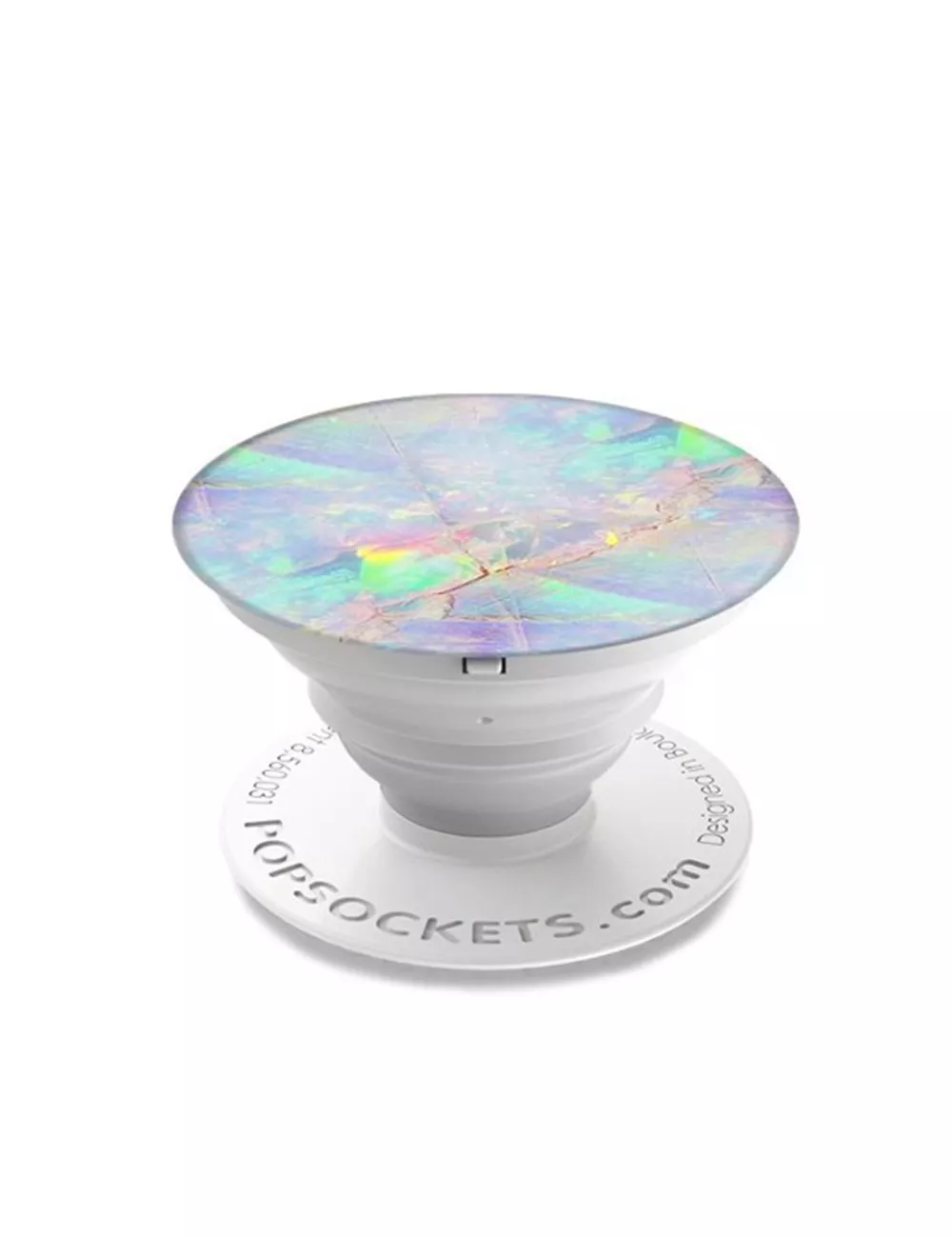 Magnetic Ring White Marble