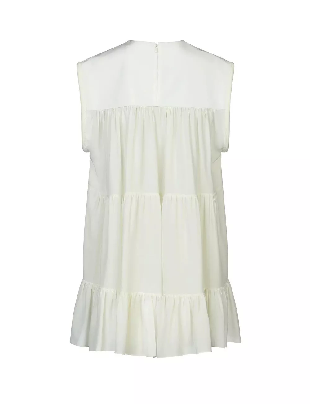 Silk Ruffle Top