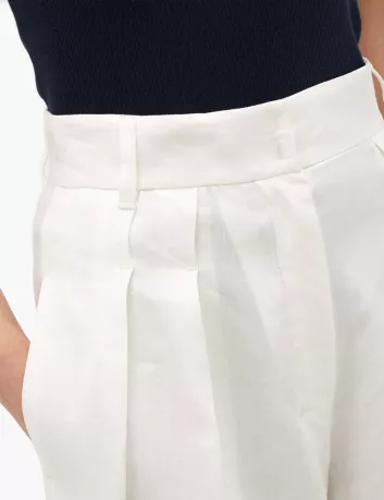 Poplin Gathered Top
