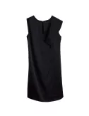 Printed Summer Dress T-shirt With High Neckline