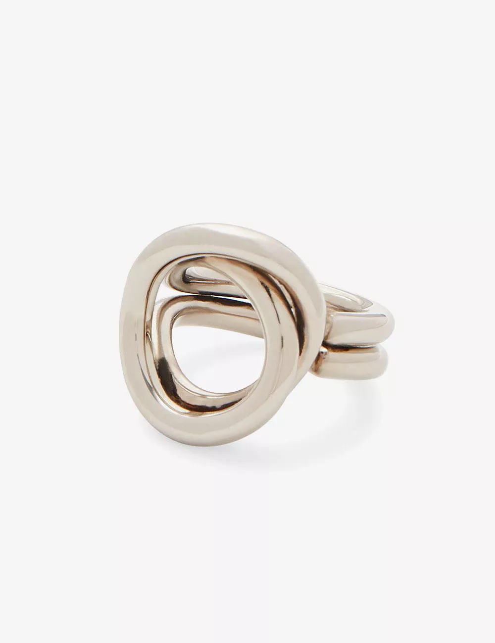 Ripple Statement Gold Plated Ring