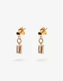 Delicate Charm Hoop Earring Set