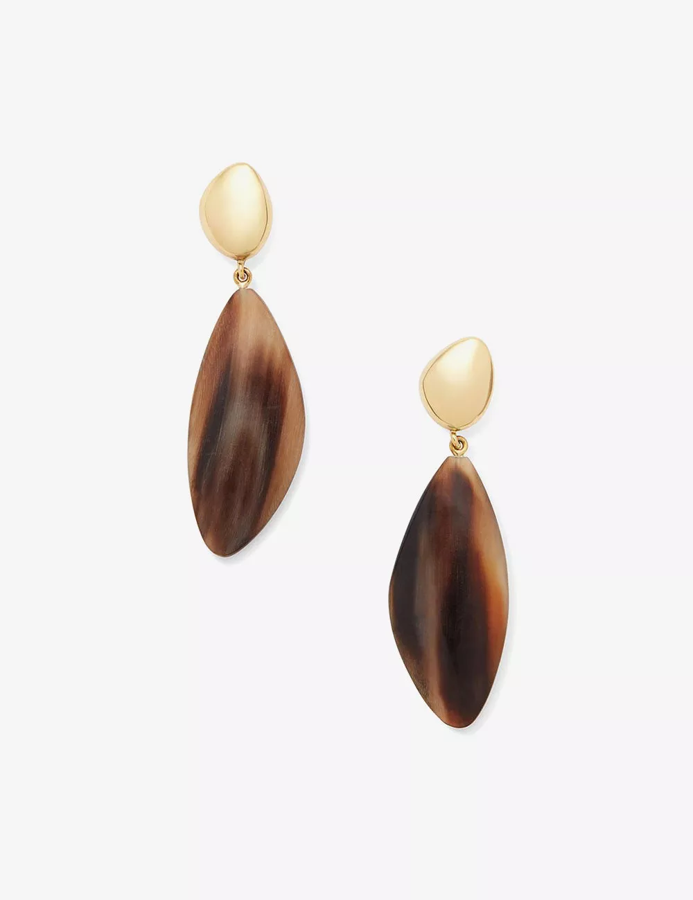 Asterales Pearl Charm Hoop Earring