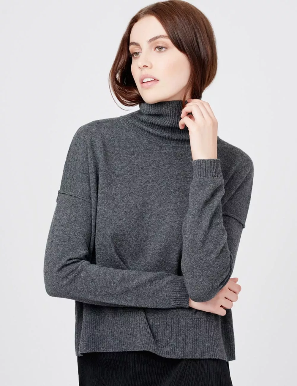 Cotton Cashmere Crewneck