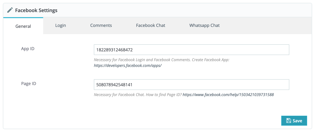 Prestashop Facebook Settings 01