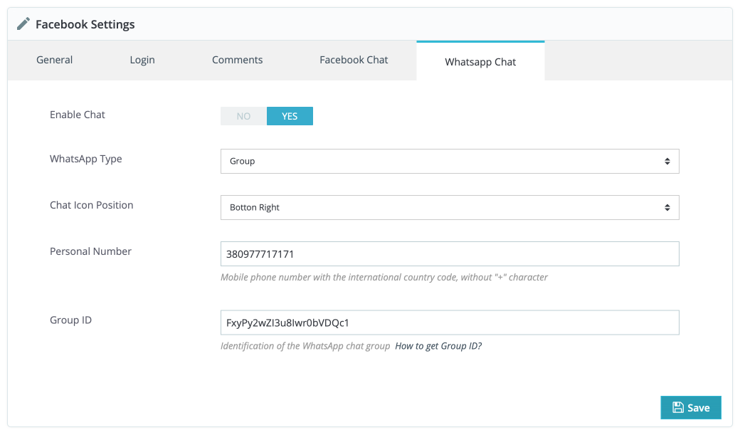 Prestashop Facebook Settings 05